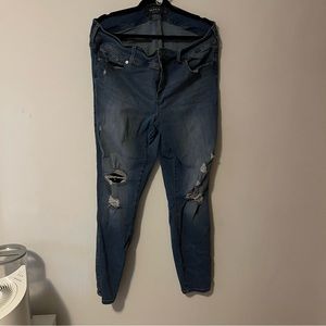 Torrid Jeans with rips